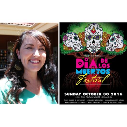 2016 Dia De Los Muertos poster contast winner, Jessica Dominguez