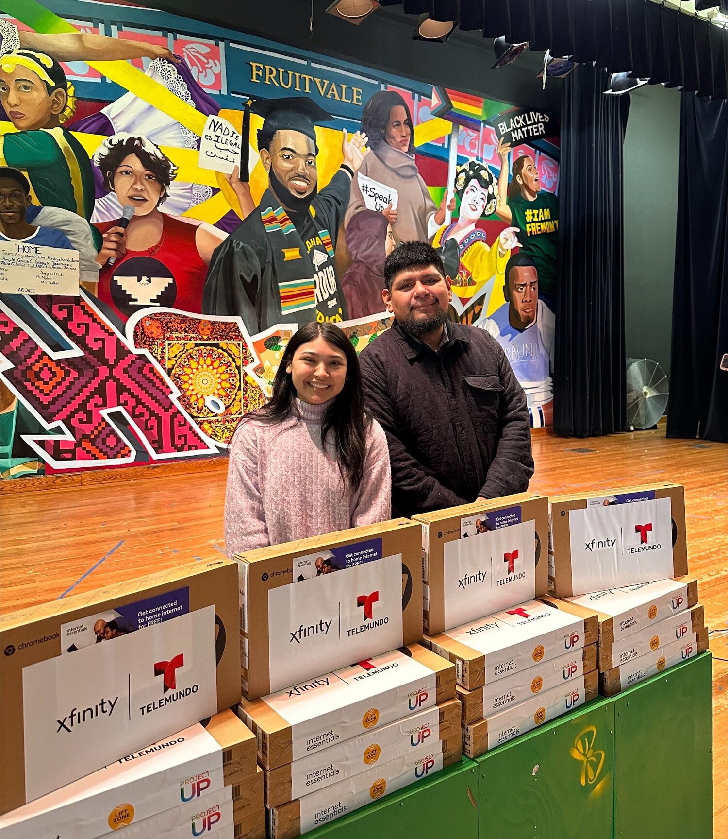 Telemundo Donates Laptops to Empower Students Through The Unity Council’s Programs